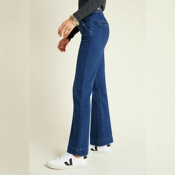 Pilcro High-Rise Bootcut Jeans Anthropologie 27 - Picture 3 of 8